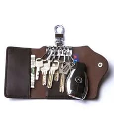 Black Angel Factory Fornece Bolsa de Chaves Fashion Unissex, Porta-Chaves Portátil para Homens e Mulheres