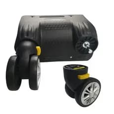 Rodas universais destacáveis para malas de viagem, rodas de reposição para malas com senha, acessórios para bagagem, rod
