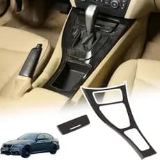 Tampa Do Painel De Mudança De Marcha Console Central Carro Compatível Com BMW Série 3 2005-2012 E90 E92 , ABS Controle C