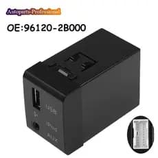 Conjunto De Entrada De Áudio De Alta Qualidade AUX IPOD USB Para HYUNDAI SANTA FE 2007-2012 961202acessórios Automotivos
