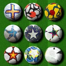 ￼ Bola de futebol tamanho 5 da Liga dos Campeões e Premier League, disponível em estoque internacional, para treinamento