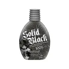 Millennium Tanning SOLID BLACK 100X Loção Bronzeadora Escura para Bronzeamento Interno e Externo, Intensificador de Bron