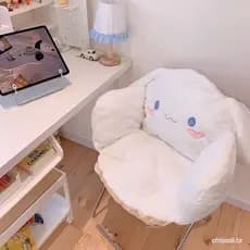 45cm Sanrio Kawaii Cartoon Anime Series Cinnamoroll Kuromi Almofada de Cintura Brinquedo de Pelúcia Presente para Menino