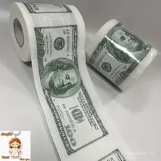 1 Rolo de Papel Higiênico com Notas Divertidas de Cem Yuan, Notas Padrão de 100 Yuan em Liquidação PKXC