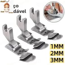 Calcador, fino acabamento de costura Calcador para máquina de costura industrial calbaia-hol