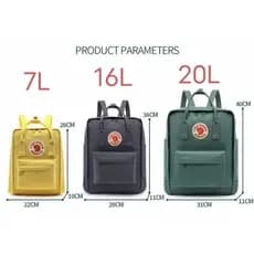 Mochila Feminina 20L 16L 7L Fox Kanken Mochila Bolsa Feminina Mochila Escolar