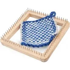 20 x 20 cm para tecer lenços e chapéus
