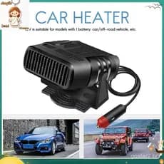 Aquecedor De Carro Universal 12V Acessórios De Resfriamento Para Aquecimento De Interior Ventilador Removedor De Névoa D