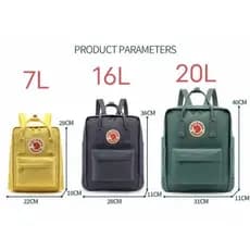 Mochila Feminina 20L 16L 7L Fox Kanken Mochila Bolsa Feminina Mochila Escolar