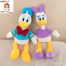 35cm Brinquedo de Pelúcia de Pato Casal Fofo Pato Donald Brinquedo de Pelúcia Daisy Decoração de Quarto JPZK
