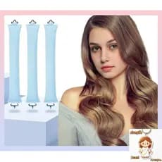 Modelador De Cabelo Sem Calor, Hastes Flexíveis Com Gancho, Haste De Ondulação Sem Calor Para Todos