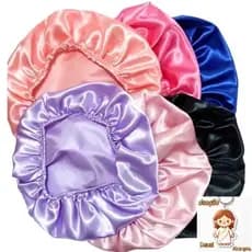 Kit 12/24/36 Unidades Touca de Cetim Antifrizz /Escolha a cor
