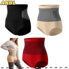 Roupa Íntima De Compressão ANBL , Shorts De Escultura Sem Costura Para Contração Abdominal , Modelador De Cintura Alta