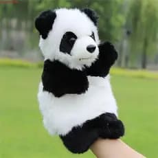JUNYUE Fantoche De Mão Animal Coala Contando História Gato Bonecas Aprendendo Panda Fantoches Infantis