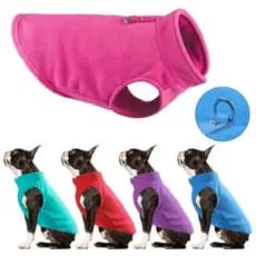 Roupas Para Cães Colete Quente Acolchoado Com Fivela De Tração Outono E Inverno Animais De Estimação Suprimentos