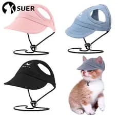 SUEBR Pet Chapéu De Beisebol Verão Para Viagem Ao Ar Livre Boné De Sol