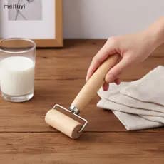 [MF] Rolo De Massa De Madeira Antiaderente Com Alça Ergonômica Para Assar Biscoitos Pizza Torta Pastelaria Acessórios De