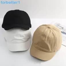 FORBETTER Bonés De Beisebol De Aba Curta Maré Chapéu De Golfe Simples Casual Masculino Hip Hop Ajustável Feminino