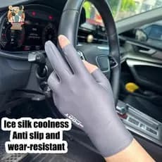 Luvas De Gelo Unissex Meio Dedo Para Ciclismo , Pesca , Escalada , Respirável , Absorvente De Suor , Proteção Contra O E