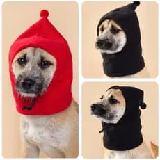 Capas Para Orelhas De Animais De Estimação , Protetores De Orelha De Cachorro Quentes De Lã , Chapéu De Malha Com