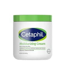 Hidratante Facial e Corporal Cetaphil, Creme Hidratante para Pele Seca a Muito Seca e Sensível, NOVO 20 oz, Sem Fragrânc
