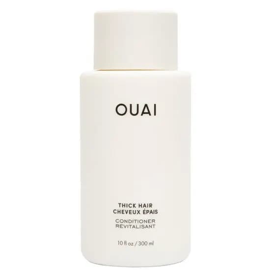 Condicionador para Cabelos Grossos OUAIThickHair - Condicionador Hidratante para Cabelos Secos e Frisados - Queratina, R