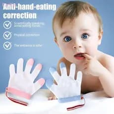 Perillas 1 Par Protetores Dedo Infantil Mão Para Prevenção Segura Sucção Polegar