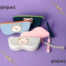 Saco De Óculos QINJUE , Sacos De Itens Pequenos À Prova D'água De Poeira , Bolsa De Moedas Multifuncional De Silicone