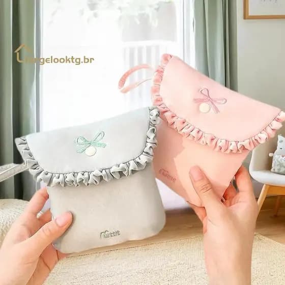 Guardanapos Higiênicos Menstruação Toalha Saco De Armazenamento Portátil Mini Estudante Mensal