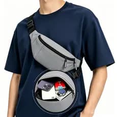 1 Peça Pochetes Para Homens E Mulheres , Bolsa De Cintura Esportiva Resistente À Água Viagens , Caminhadas , Corrida