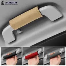 YOUNGSTAR 1 Peça Capa Protetora Universal para Alça de Teto de Carro, Almofada Protetora de Segurança Automotiva, Acessó