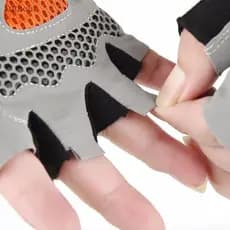 TUTU 1 Par Esportes Meio Dedo Luvas De Bicicleta Ao Ar Livre Ciclismo Fitness Respirável Sho-Absorvente Anti Deslizament