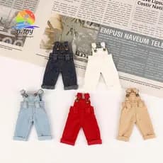 D-Moda Jeans Macacão para Boneca Acessórios de Vestuário Brinquedos para 1/12 Ob11. CDPL