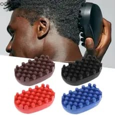 { RUI } 1 Peça Escova Profissional de Espuma para Cabelos Cacheados, Mágica para Ondas e Dreadlocks Naturais Afro S ETF0