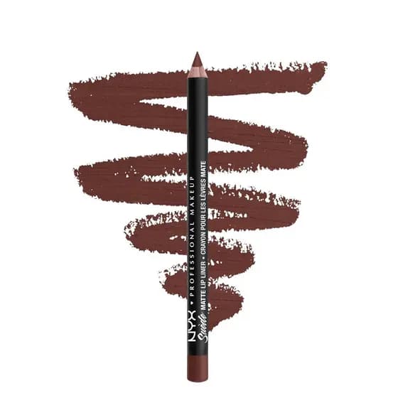 NYX PROFESSIONAL MAKEUP Lápis Labial Matte Suede, Textura Aveludada, Fórmula de Longa Duração Para Um Visual de Maquiage