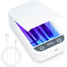 Esterilizador de Ferramentas de Unhas LIANGN com Luz Azul, Esterilizador Portátil USB para Ferramentas de Unhas, Máquina