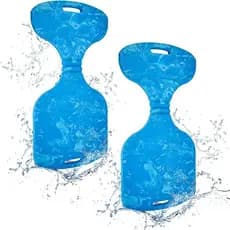 Flutuador de Piscina para Adultos, Flutuador de Água em Espuma EVA com Alças, Flutuador de Piscina Não Inflável Suporta