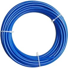 Tubo de Mangueira Malida Tamanho 1/4 Polegada, 30 Metros (100 pés) de Comprimento para Sistema de Filtro de Água RO (azu