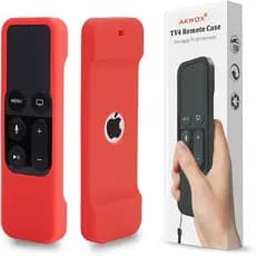 Apple TV Siri Remote Case with Lanyard (Rose Red) - 4th/5th Gen