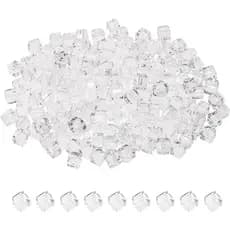 Contas de Cristal Penta Angel Cube, 200 peças, pequenas, quadradas facetadas, soltas, para artesanato, para fazer brinco