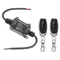 Interruptor de Controle Remoto à Prova d'Água DC12V, Interruptor Remoto Sem Fio DC12V/24V/48V/20A, Interruptores de Cont
