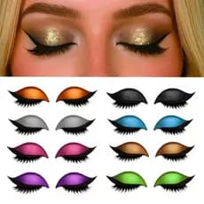 Adesivo para Sombra e Cílios Lazy Eye Shadow, Novos Adesivos para Sombra e Cílios 2025, Adesivos de Maquiagem para Olhos