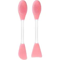 Facial Cleansing Brush,Pore Cleaning Brush Silicone for Skincare(2Pcs)