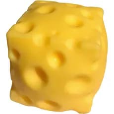 Brinquedo Antiestresse de Queijo Amarelo, Cubo de Queijo de Ascensão Lenta, Brinquedo Sensorial para Aliviar o Estresse,