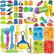 31 Peças de Ferramentas para Massa, Conjunto de Ferramentas para Modelar Massa + Máquina de Fazer Espaguete para Cozinha