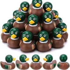 20 Patinhos de Borracha, Mini Patinhos de Borracha, Brinquedo de Banho em Forma de Pato, Patinhos Flutuantes, Patinhos p