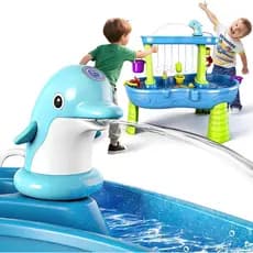 Bomba de Água Sem Fio para Mesa de Água, Bomba de Água Ultra Silenciosa para Mesa de Água, Brinquedos Aquáticos para Cri