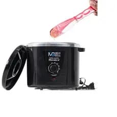 Aquecedor de Cera Mega Bell Panela Termocera Junior 400g Preto ou Pink Bivolt