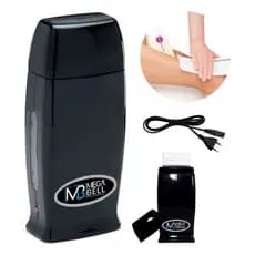 Aquecedor de Cera Roll On Mega Bell Profissional Bivolt Preto ou Pink – Aparelho Depilação Cera Matic