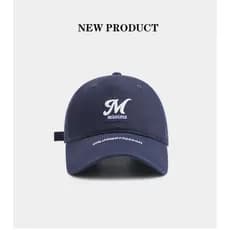 Boné de beisebol bordado com letras da moda, novo estilo para homens e mulheres, adequado para primavera e verão, proteç